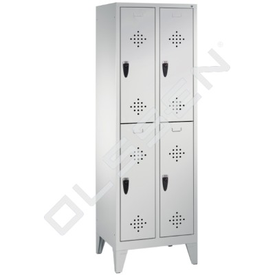 Semi-high locker with 4 compartments (Polar)